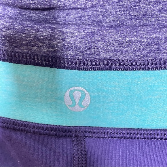 LULULEMON Groove Shorts Dense Purple Sz.4 - Picture 6 of 8